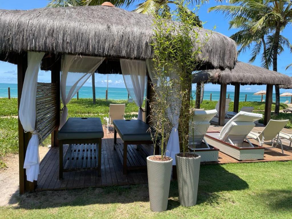 Flat Pé Na Areia Vista Mar Oka Muro Alto *